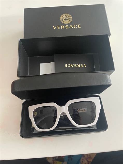 versace sonnenbrille weiss damen|Weiße Versace Sonnenbrillen .